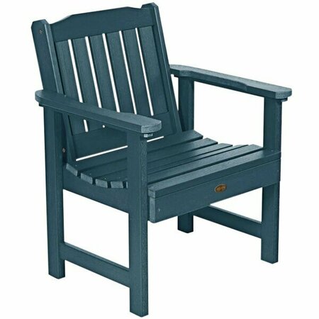 SEQUOIA BY HIGHWOOD USA CM-CHGSQ01-NBE Springville Nantucket Blue Faux Wood Outdoor Arm Chair 432CMCHSQ01N